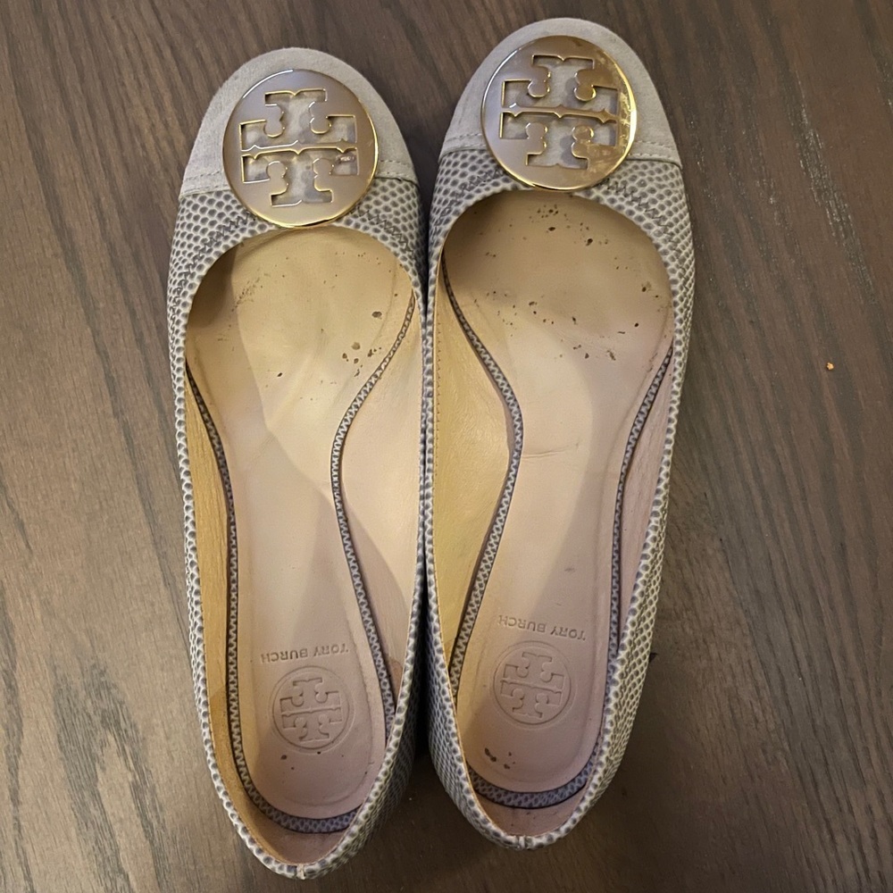 EUC Tory Burch Reva Ballet Flats